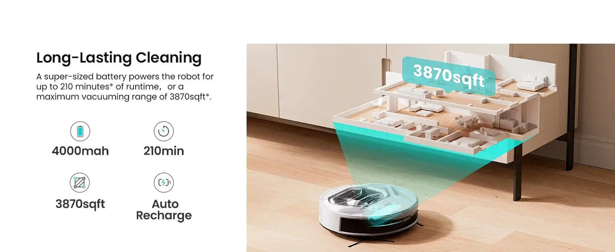 Suction Robot Vacuum for Pet Hair — product view 13