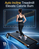 Akluer H1 Under Desk Walking Treadmill Incline 13 Percent