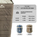 MJ300 Sleeping Bag Minus One Degree Lightweight Mummy Bag