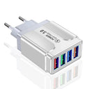 4 Port Quick Charge Adapter - Rapid Multi Charge