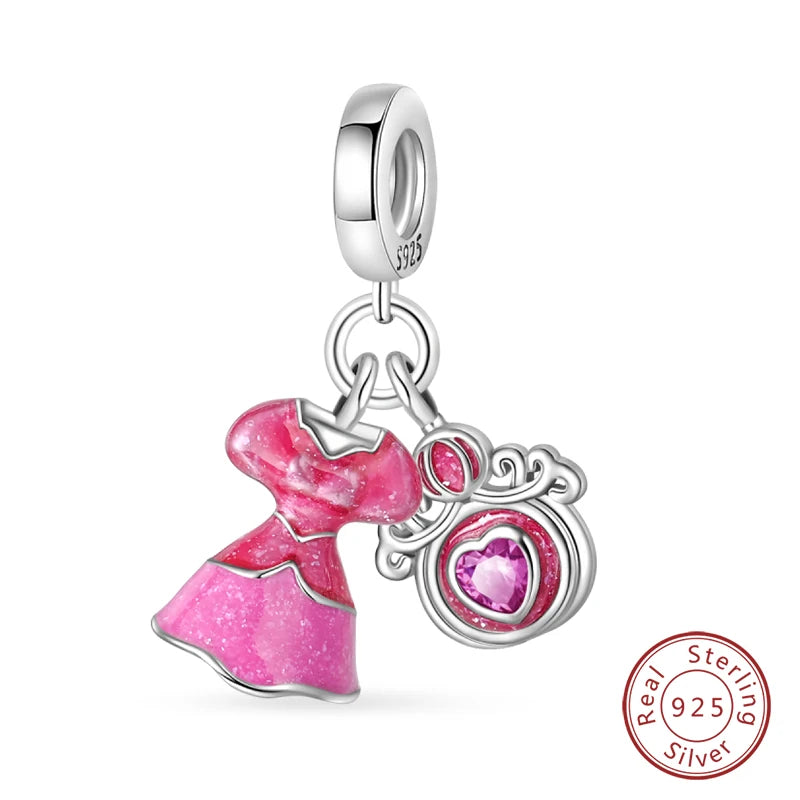 Sterling Silver Heels Lipstick Camera