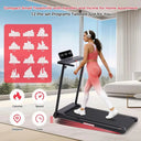 Portable Home Treadmill With Handle Bar 3.5HP 0.6-10 MPH