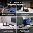 GL.iNet (Slate ) Wi-Fi Travel Router Dual-band Portable