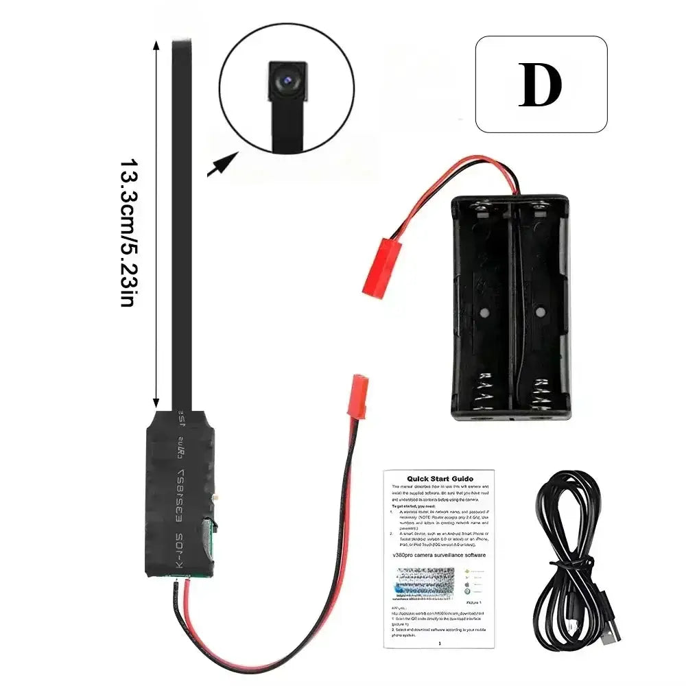 DIY WIFI IP Mini Camera Module Motion DV 1080P Mini Camcorder Video Recorder Home Security P2P Cameras Remote Control Hidden TF