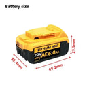 20V 8Ah Liion Replacement Battery Pack DCB205DCB201DCB203