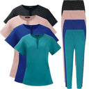 Nurse Scrub Set With Breathable Stretch