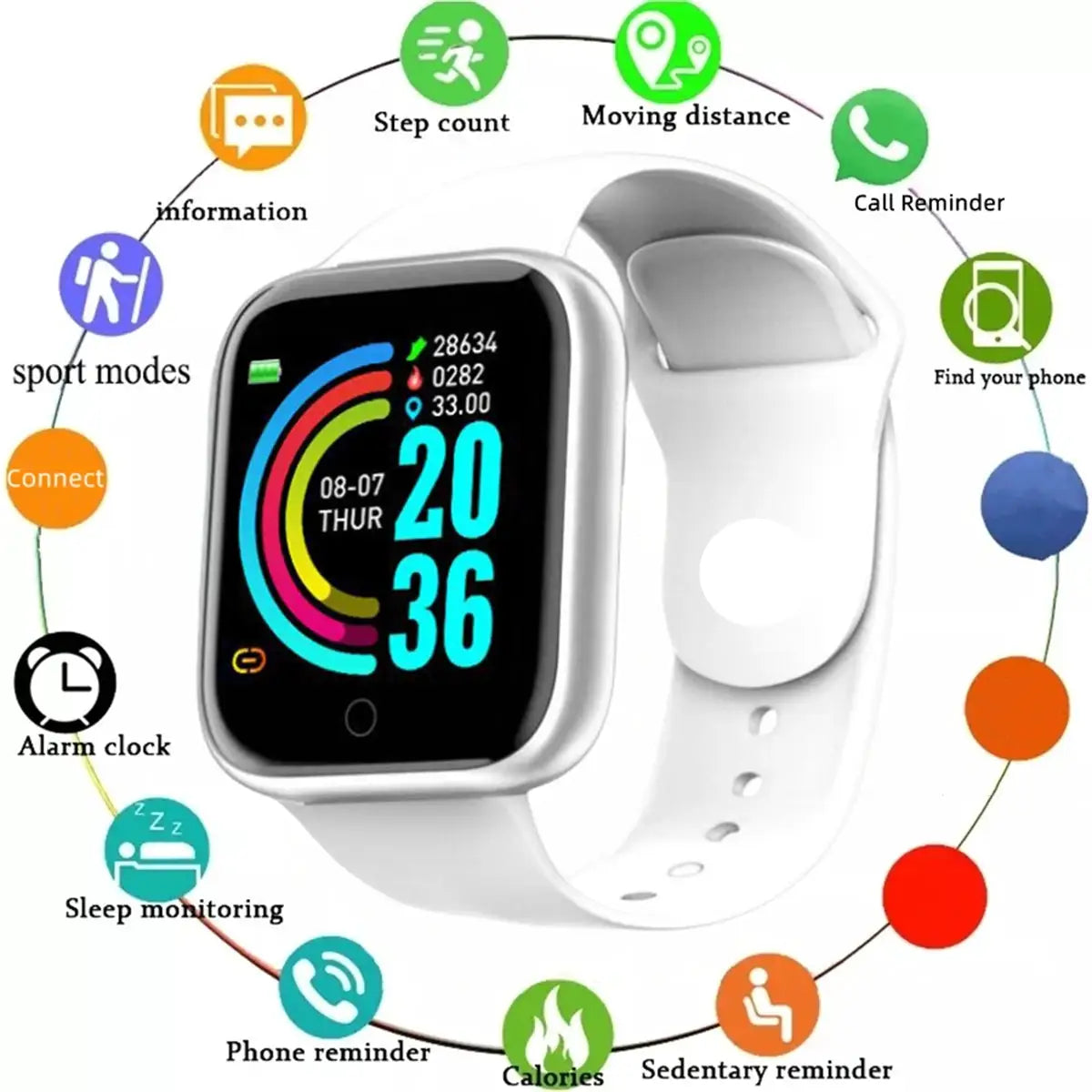 Smart Watch - Heart Rate Step Tracking Fitness — product view 11