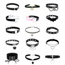 Sexy Trendy Vintage Gothic Heart Choker Necklace Jewelry