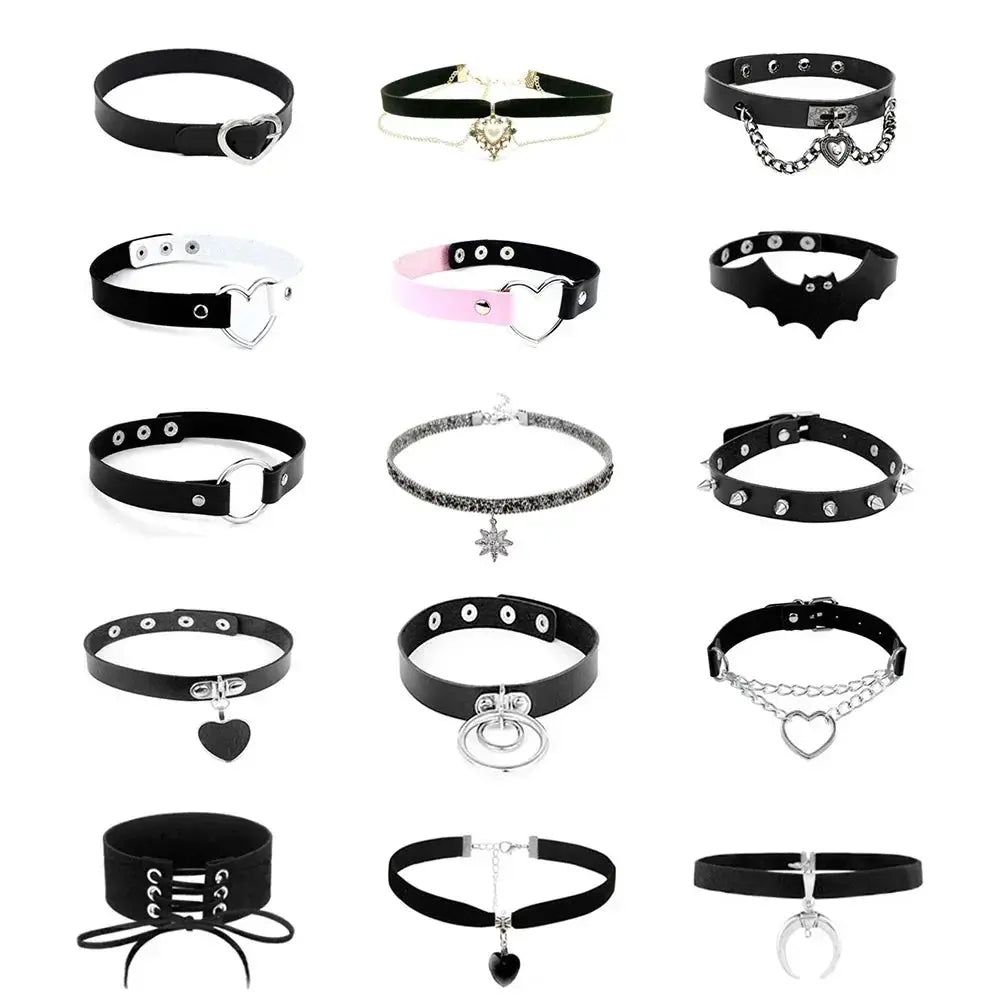 Vintage Gothic Heart Choker Necklace Jewelry Sexy Trendy