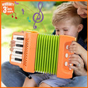 Kids Accordion Mini Toy Musical Instruments 10 Keys 8 Bass
