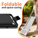 Foldable Electric Treadmill With LED Display For Home Workouts