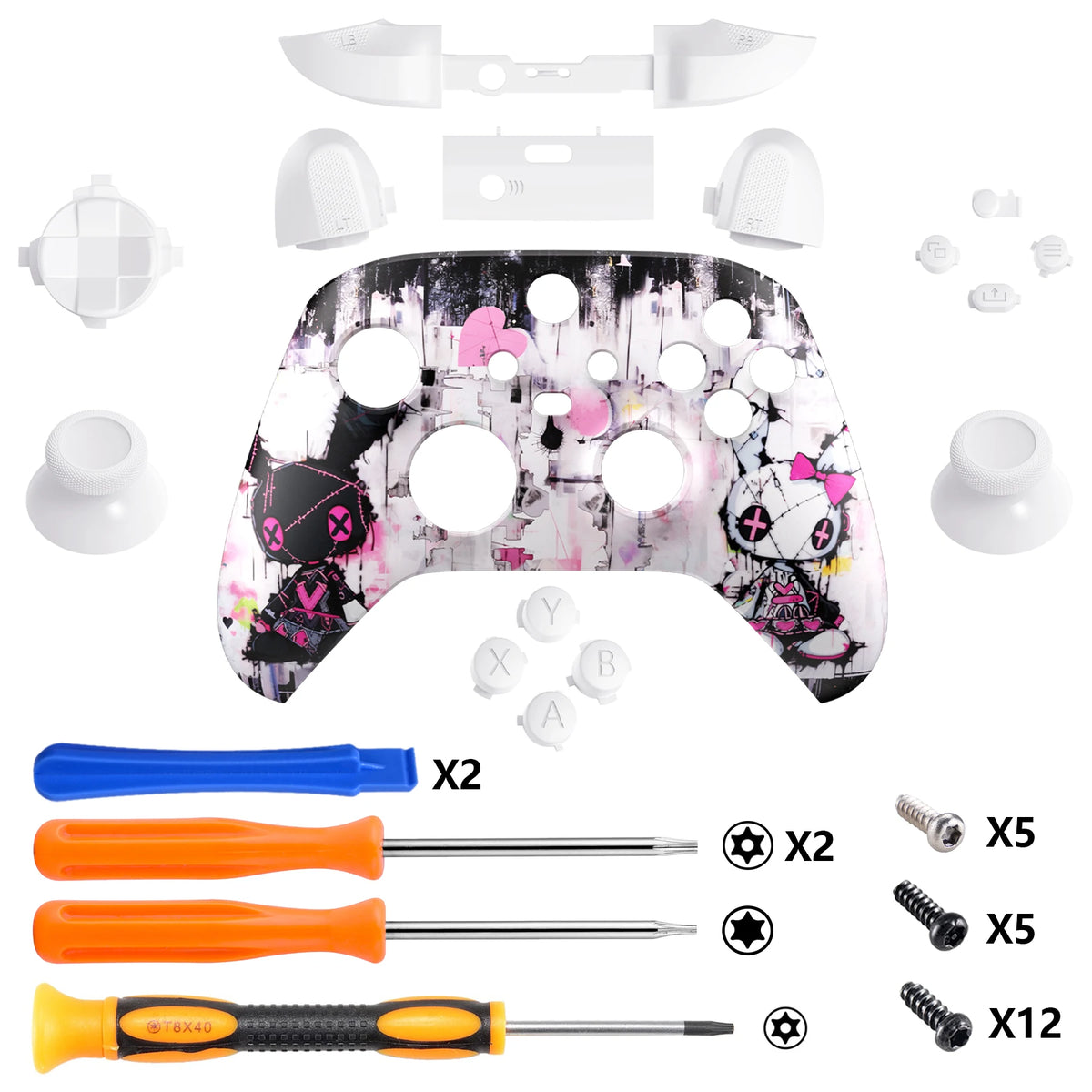 eXtremeRate Soft Touch Grip Shell