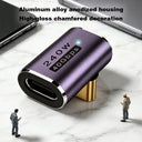 USB C Adapter - 40Gbps Angled Type C Extender