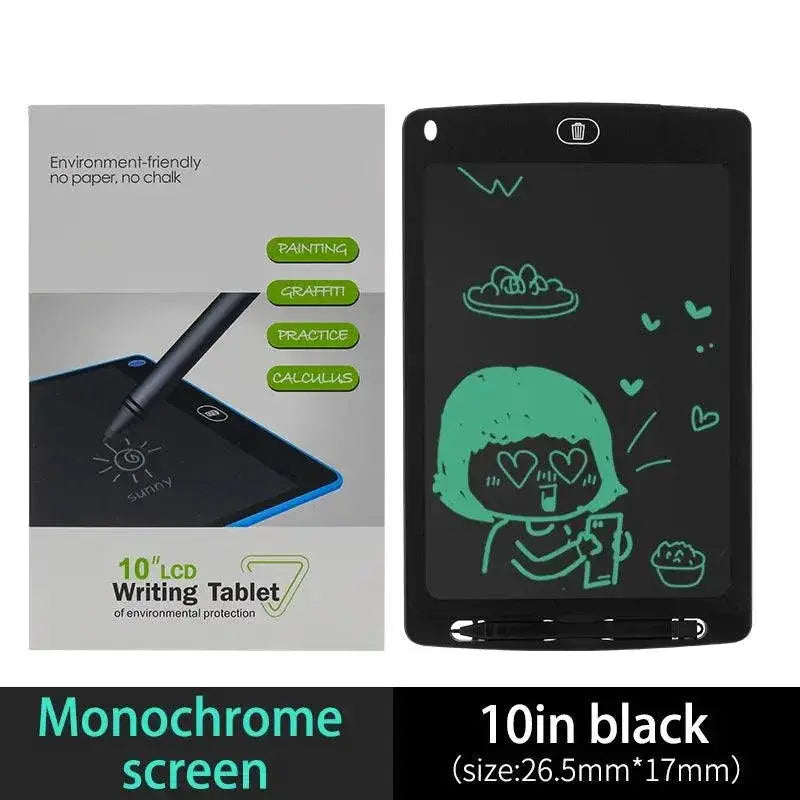 LCD Writing Tablet for Kids Mess Free — 12-M-BLACK