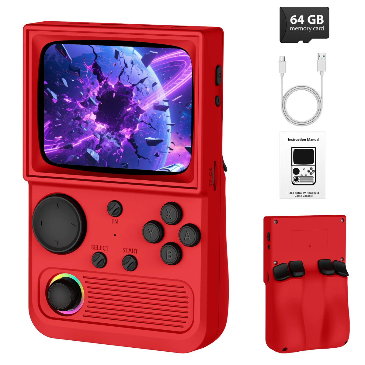 Rg Retro Tv Handheld Game