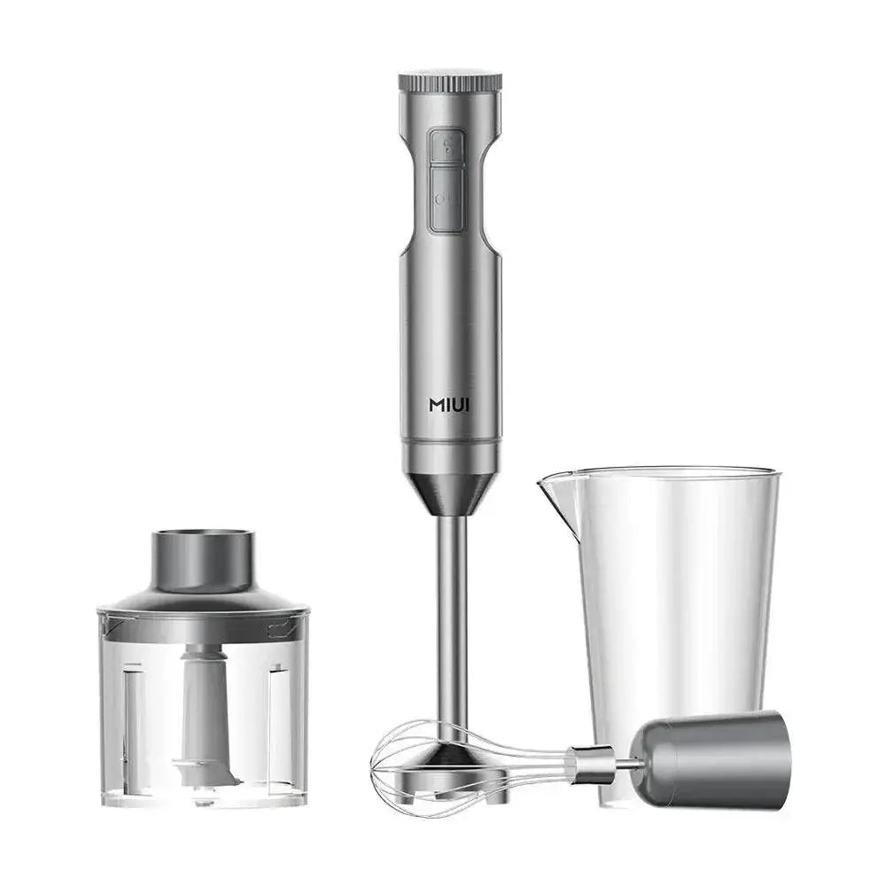 MIUI Hand Blender 4 In 1 Stainless Steel Kitchen Mixer