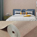 Linen Wallpaper Self-Adhesive 3D Wall Stickers Waterproof Mold Resistant Home Decor