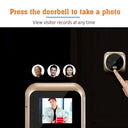 Secure Home With Smart Video Doorbell Peephole