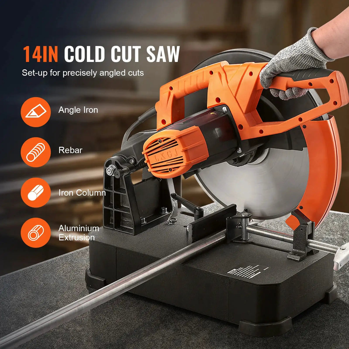 Heavy Duty Steel Chop Saw — product image 2