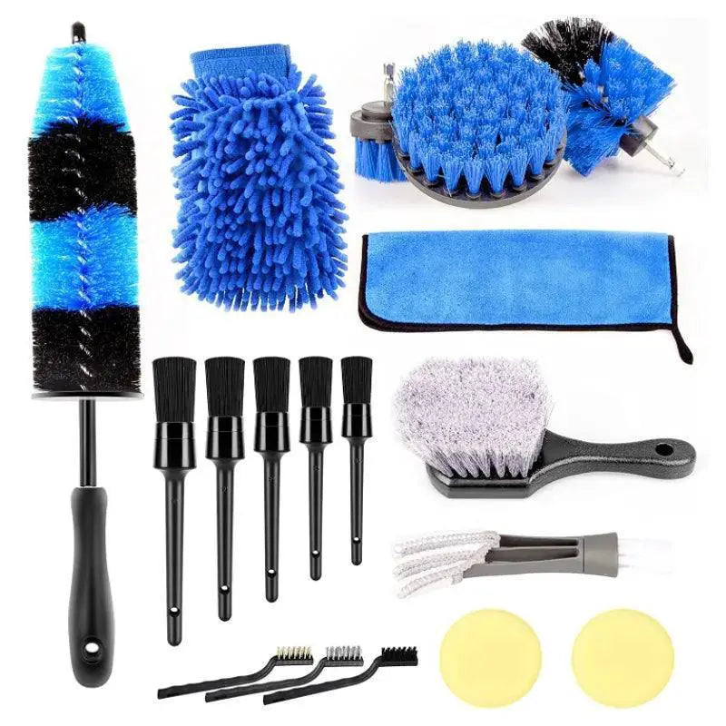 Electric Drill Brush Set Professional Power Scrubber Kit