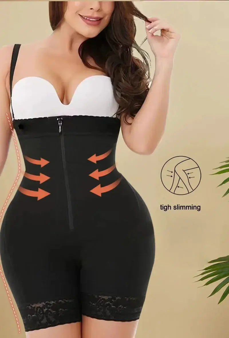 Fajas Colombiana Girdle Full Body Shaper Bodysuit For Women
