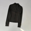 Yoga Suit Women Windproof Jacket - Premium Collar