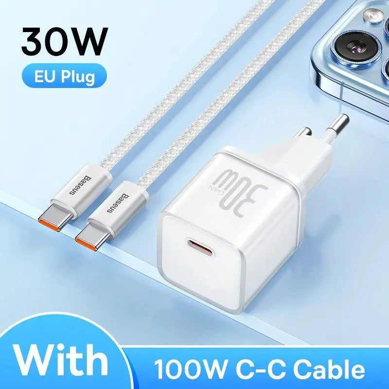 Baseus GaN Charger Turbo Charging Solution 30W Fast Charge