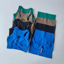 Women Seamless Yoga Set Breathable Quick Dry