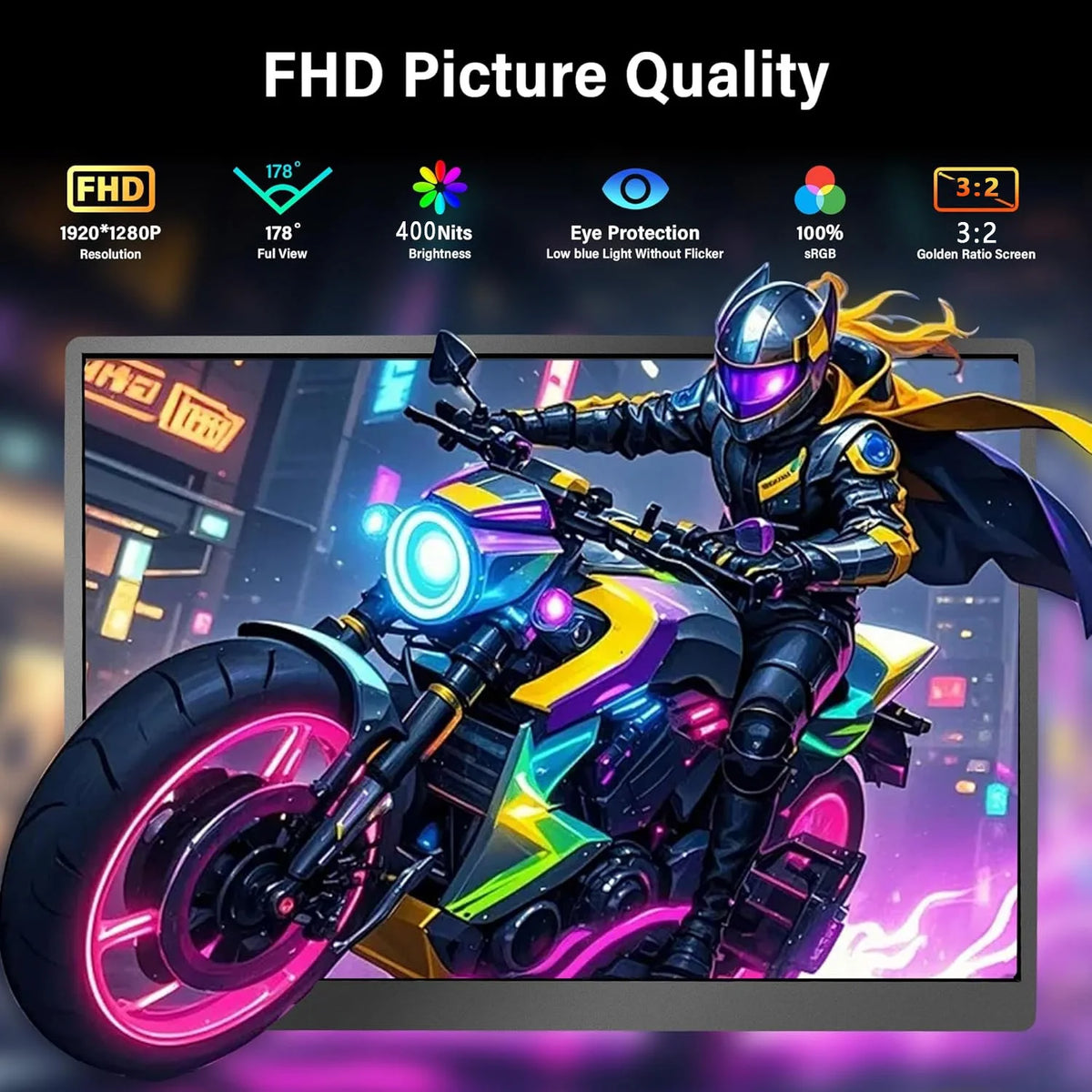Monitor for Clearer Everyday Viewing