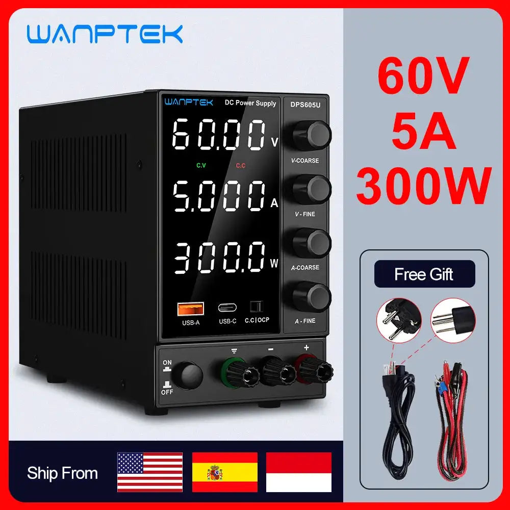 Wanptek DC Power Supply - High Precision Control — product view 9