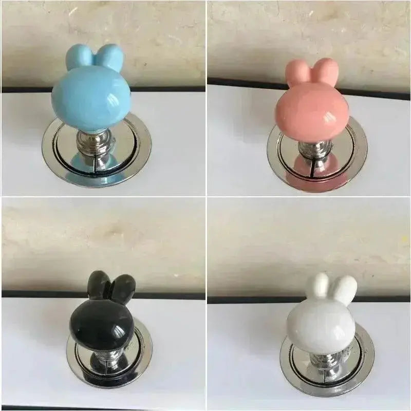Love Flush Heart Shaped Toilet Presser Nail Protector Decor