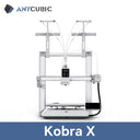 ANYCUBIC Kobra X 3D Printer 600mm/s Max Print Speed 2x Time&Materail Saving Built In 4Color Printing Automatic leveling Printer