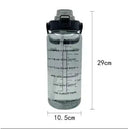 Time Marker Water Bottle for Fitness