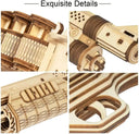 Wooden 3D Mechanical Rubber Band Puzzle