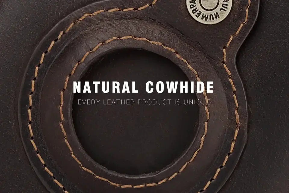 Leather Card Wallet with RFID Blocking — product view 17