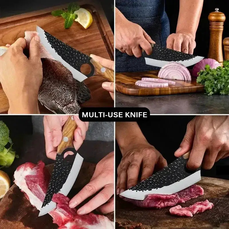 Professional Stainless Steel Boning Knife For Meat And Fish
