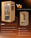 Hemlock Infrared Sauna Room
