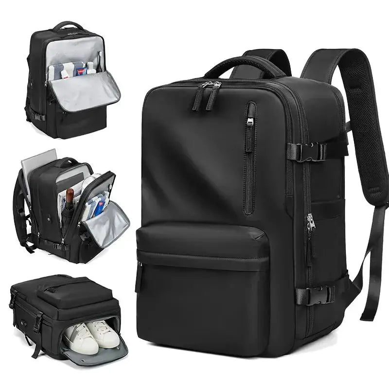 Expandable Airbag Backpack For Men 16 Inch Waterproof Bag