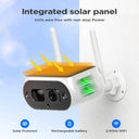 Solar-Powered Outdoor Security Camera Advanced Surveillance