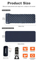 Smart Comfort Camping Pad for Outdoors