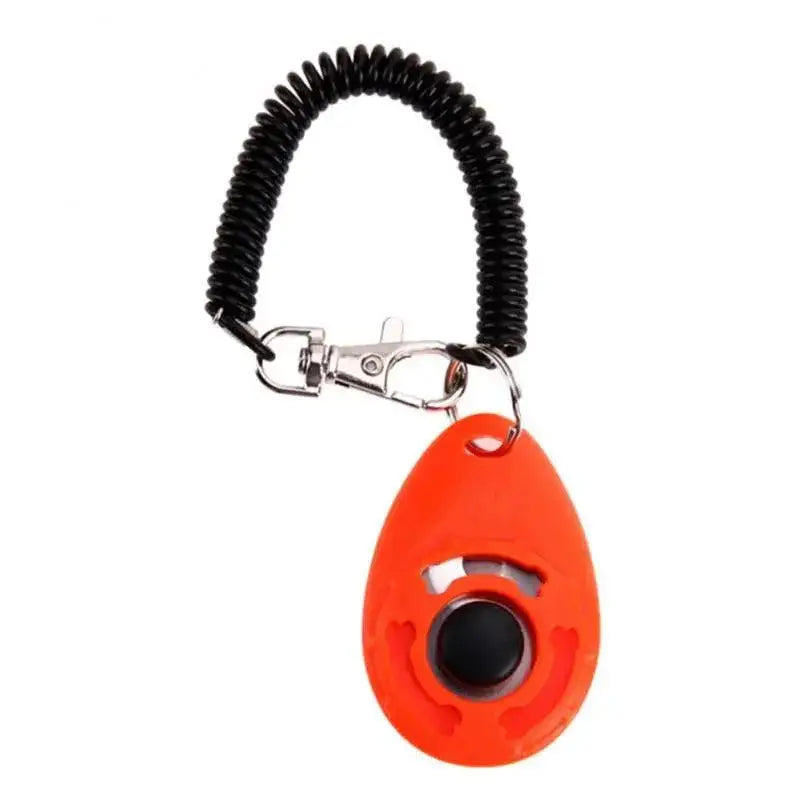 Pet Training Clicker Colorful Portable Sound Keychain