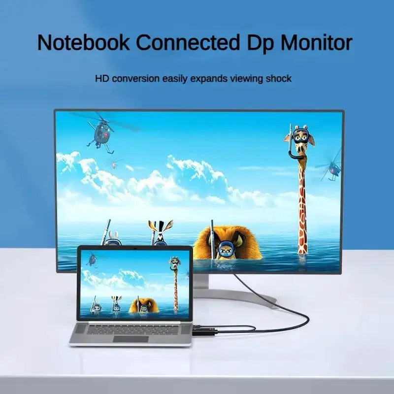 HDMI To Displayport Cable Hot Swap — product view 3