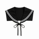 Sailor Fake Collar - Detachable Lace Tie Fashion