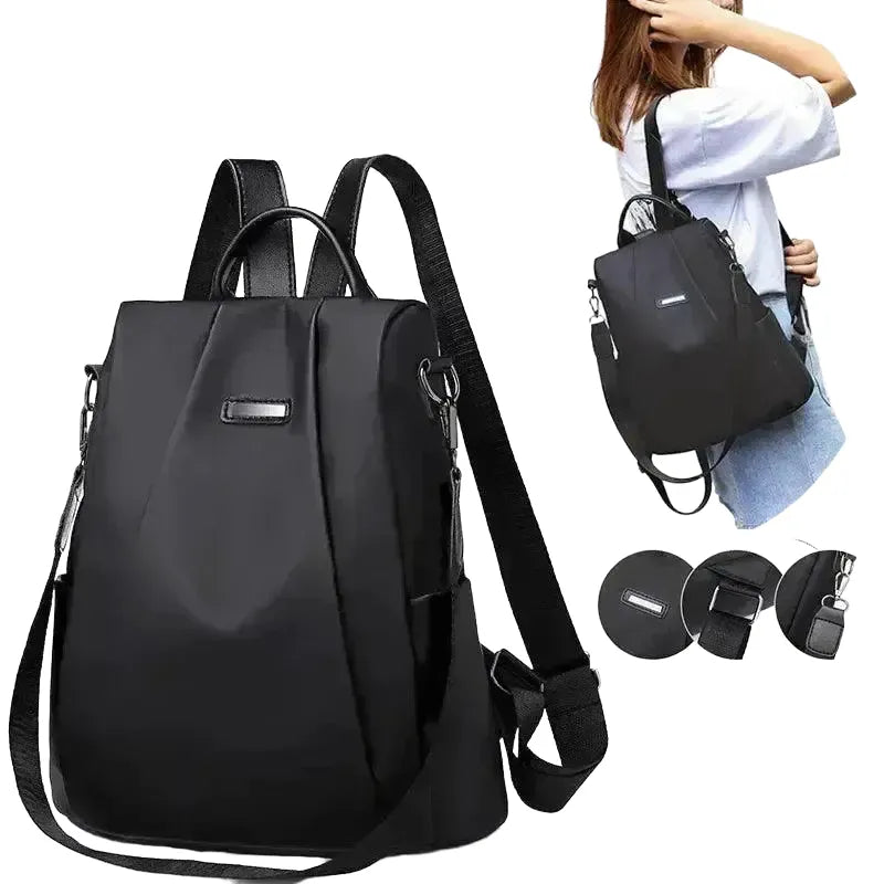 Secure Backpack for Women Everyday Use — khaki