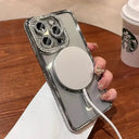 Clear Glitter Case - Magnetic And Anti Fingerprint