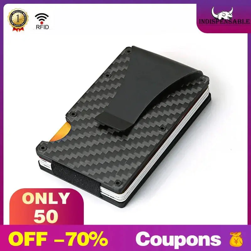 Montblanc Premium Slim Metal Wallet Card Holder For Men