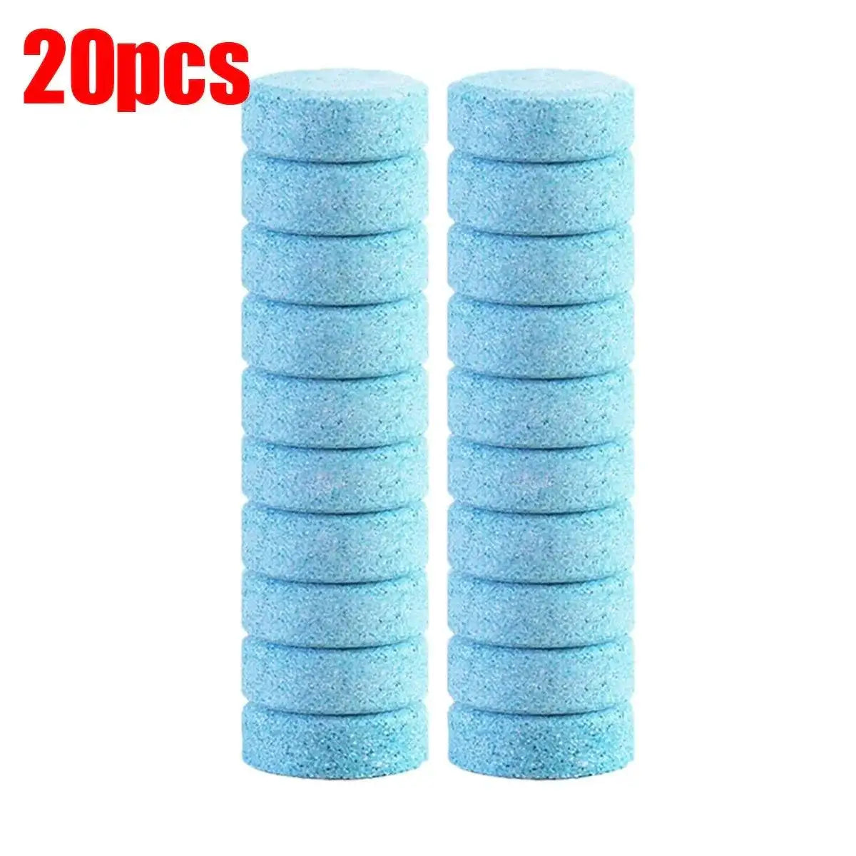 Effervescent Glass Cleaner Tablets For Streak Free Shine