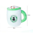 Squeaky Coffee Cup Dog Toy For Playtime