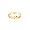 Luxury Gold Stainless Steel Rings Elegant Jewelry Set for All