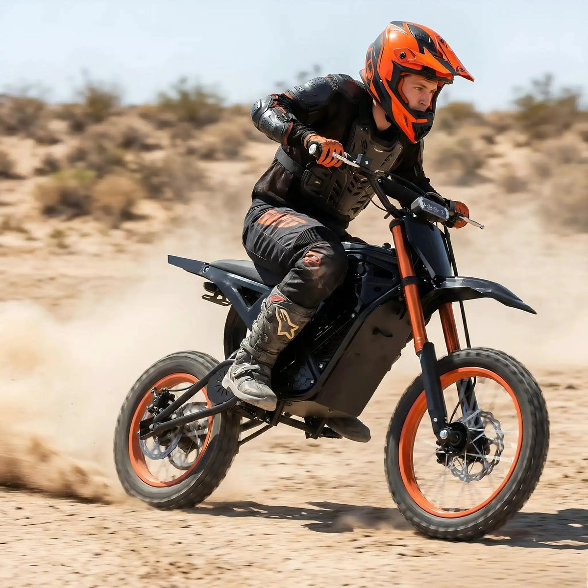 Xtion 2000W Electric Dirt Bike for Teens & Adults, 48V 21Ah Removable Battery 37 MPH E Bikes, 14"/12" Fat Tires Bicycle 1 YEAR Warranty